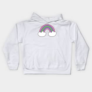 TRIGENDER pride flag Kids Hoodie